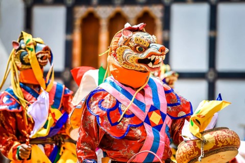 Dancer at Mask Dance