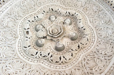 Ceiling ornament in the citadel