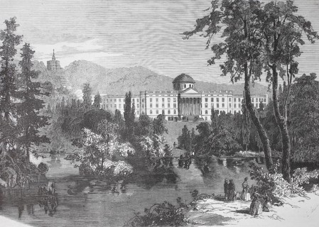 The castle Wilhelmshoehe near Kassel