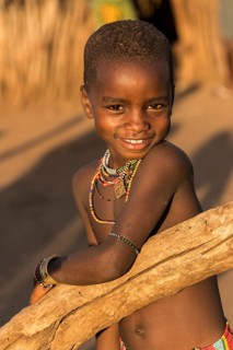 Little Girl of the Hamer tribe