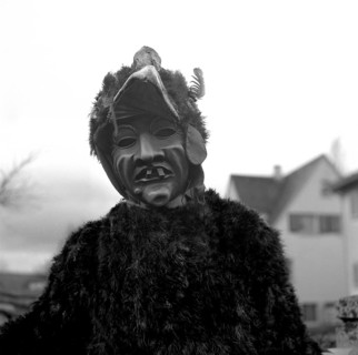 Man with mask