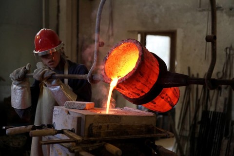 Working in a foundry