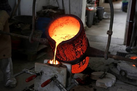 Working in a foundry