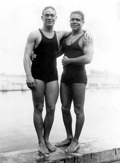 Two swimmers