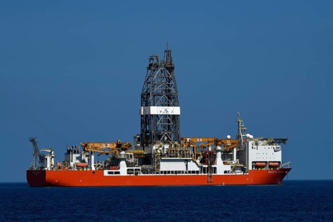 Oil drilling vessel Bolette Dolphin