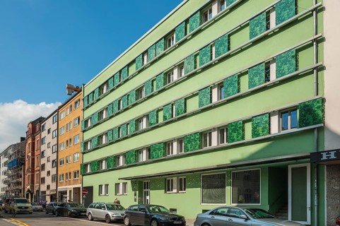 Green facade