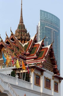 Temple roof