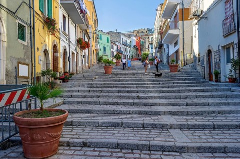 Long stairs
