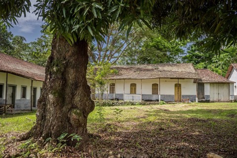 Former stables and storage rooms