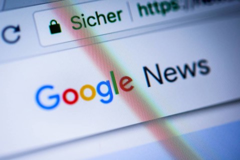 Google News logo displayed in a Browser