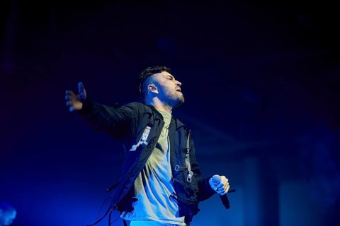 Rapper Marteria in concert