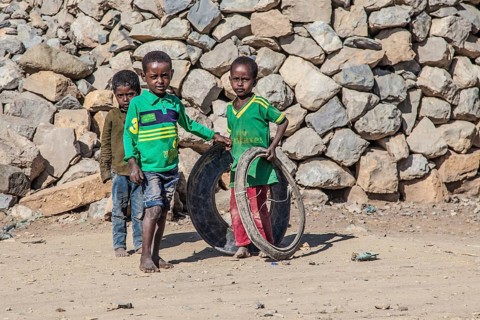 Children playing
