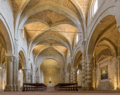 Interior view of the cathedral