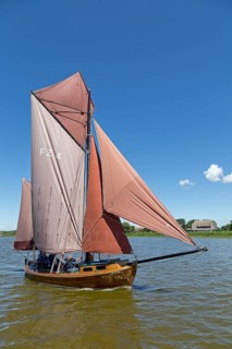 Zeesboot on Saaler Bodden
