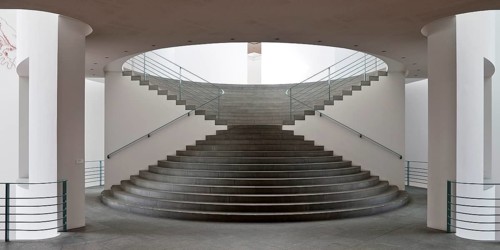 Staircase in the art museum Bonn