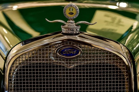 Detail front Ford model A
