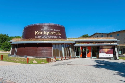 National Park Center Konigsstuhl in the Jasmund National Park