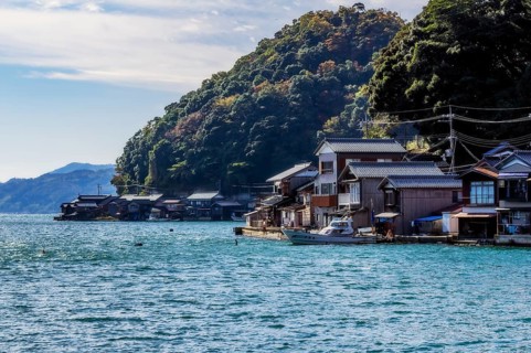 Fishing village by the sea