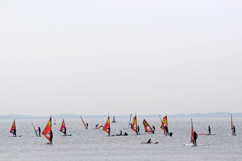 Windsurfers near Norderney
