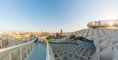 View over Seville