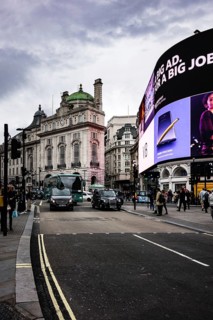 Illuminated advertising at Piccadilly Circus