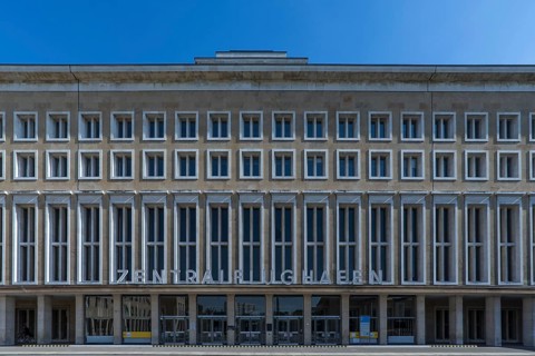 Reception building of the former Tempelhof Airport