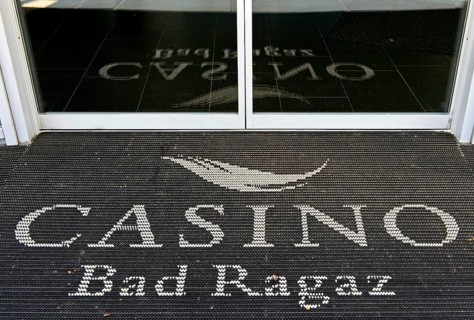 Doormat at the entrance to Casino Bad Ragaz
