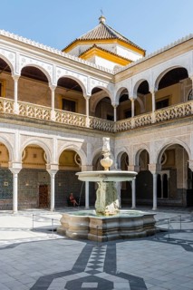 Inner courtyard with fountain