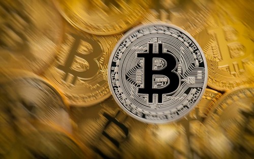 Symbol image turbulence stock market crash digital currency