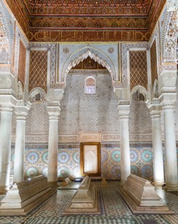 Ornate mausoleum