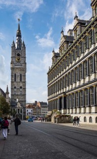 Tower Belfried and City Hall Stadhuis van Ghent