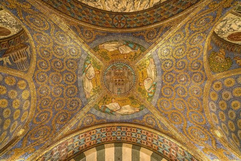 Ceiling mosaic Civitas Dei