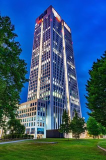 Opera Tower at the Blue Hour