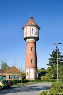 Historic water tower of 1909