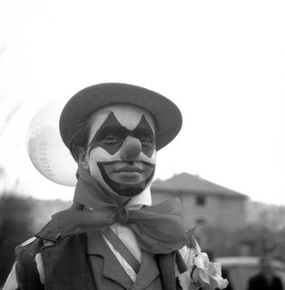 Dressed up man