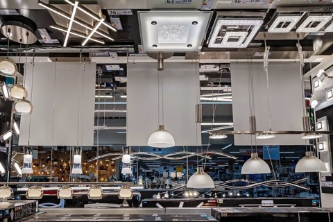 Lamps department