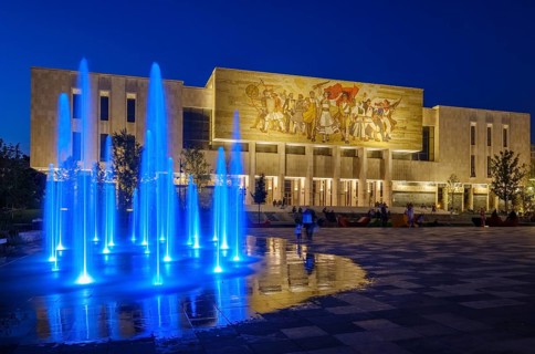 National Historical Museum with Fountain