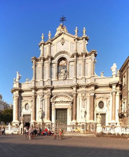 Piazza del Duomo with cathedral Sant'Agata