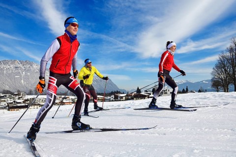 Cross-country skiers