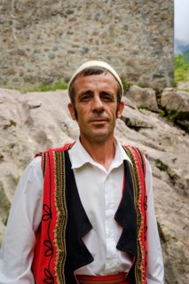 Man in traditional costume