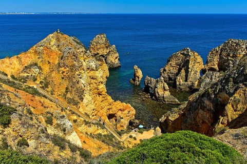 Stairs to Camilo Beach