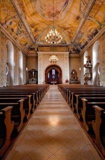 Nave with choir
