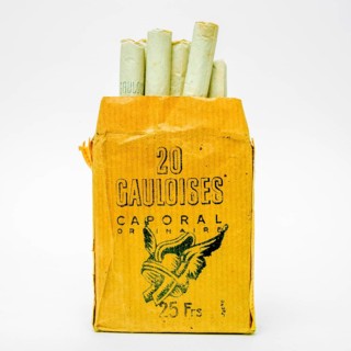 Old pack of Gauloises