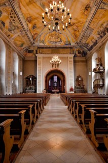 Nave with choir