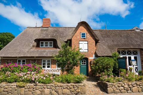 Thatched Frisian house in Wyk auf Fohr
