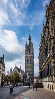 Tower Belfried and City Hall Stadhuis van Ghent