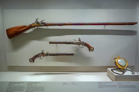 Flintlock Pistol and Rifle of Elector Johann Wilhelm von der Pfalz