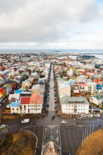 Streets and houses