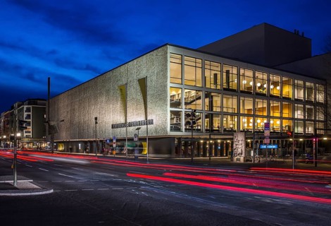 German Opera Berlin at Night