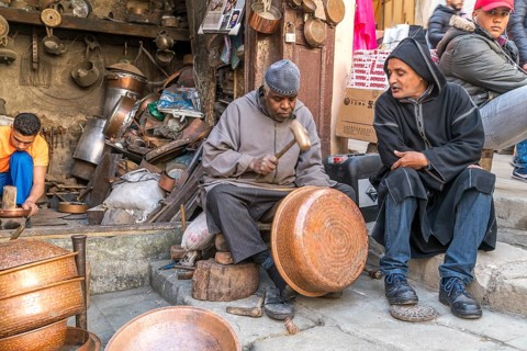 Coppersmiths at work